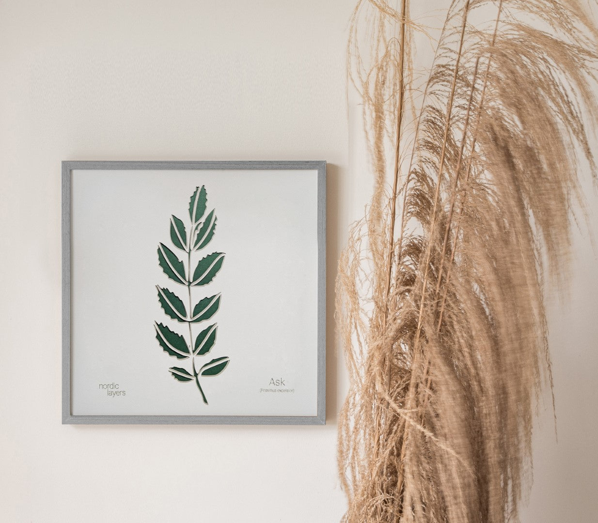 Ask - Danish Leaf Collection (32x32 cm)