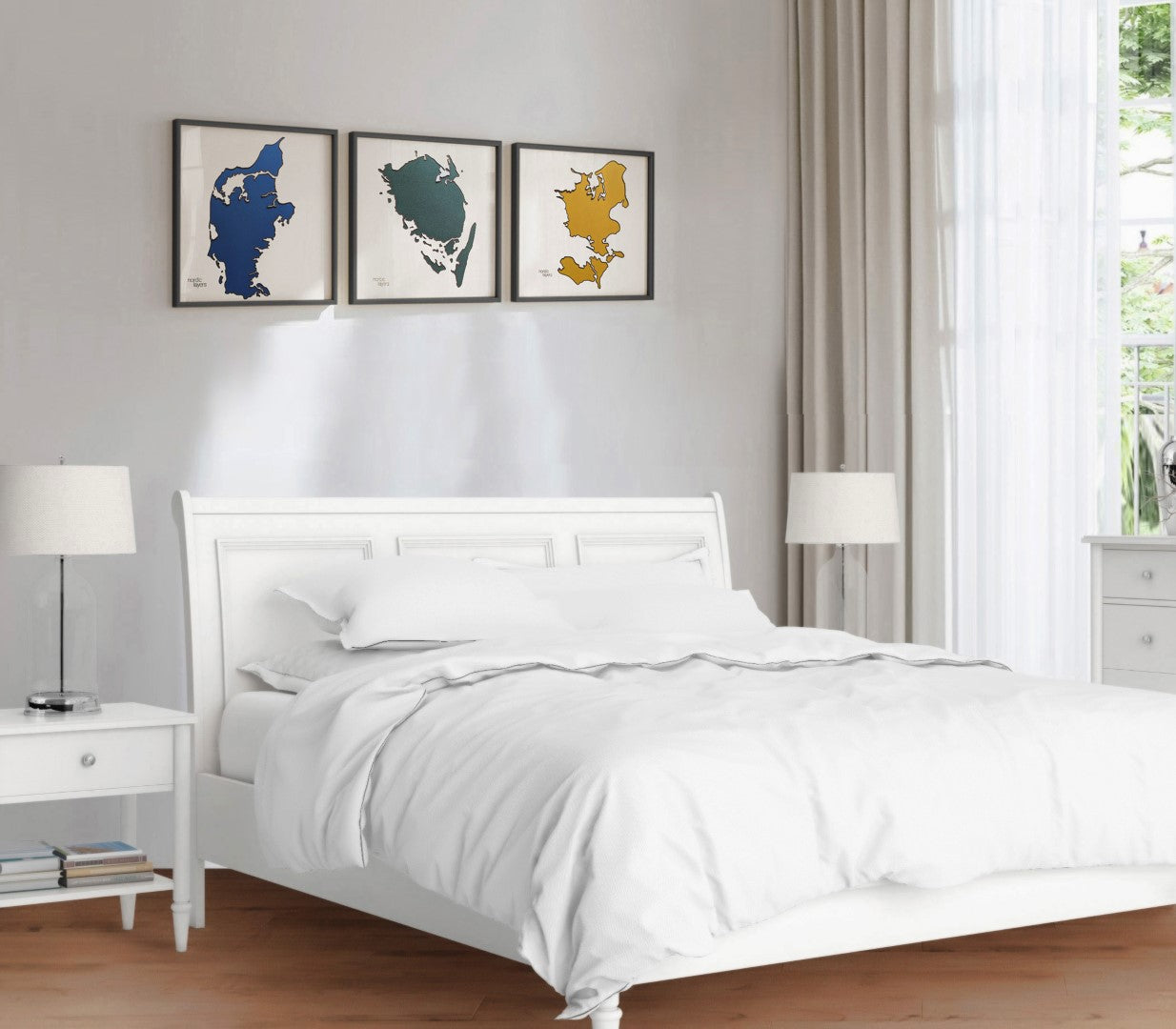 Jylland - Denmark Collection Slim (32x32 cm)