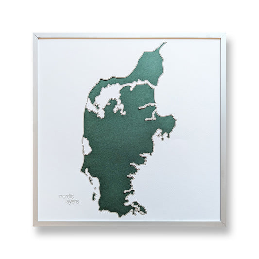 Jylland - Denmark Collection Slim (32x32 cm)