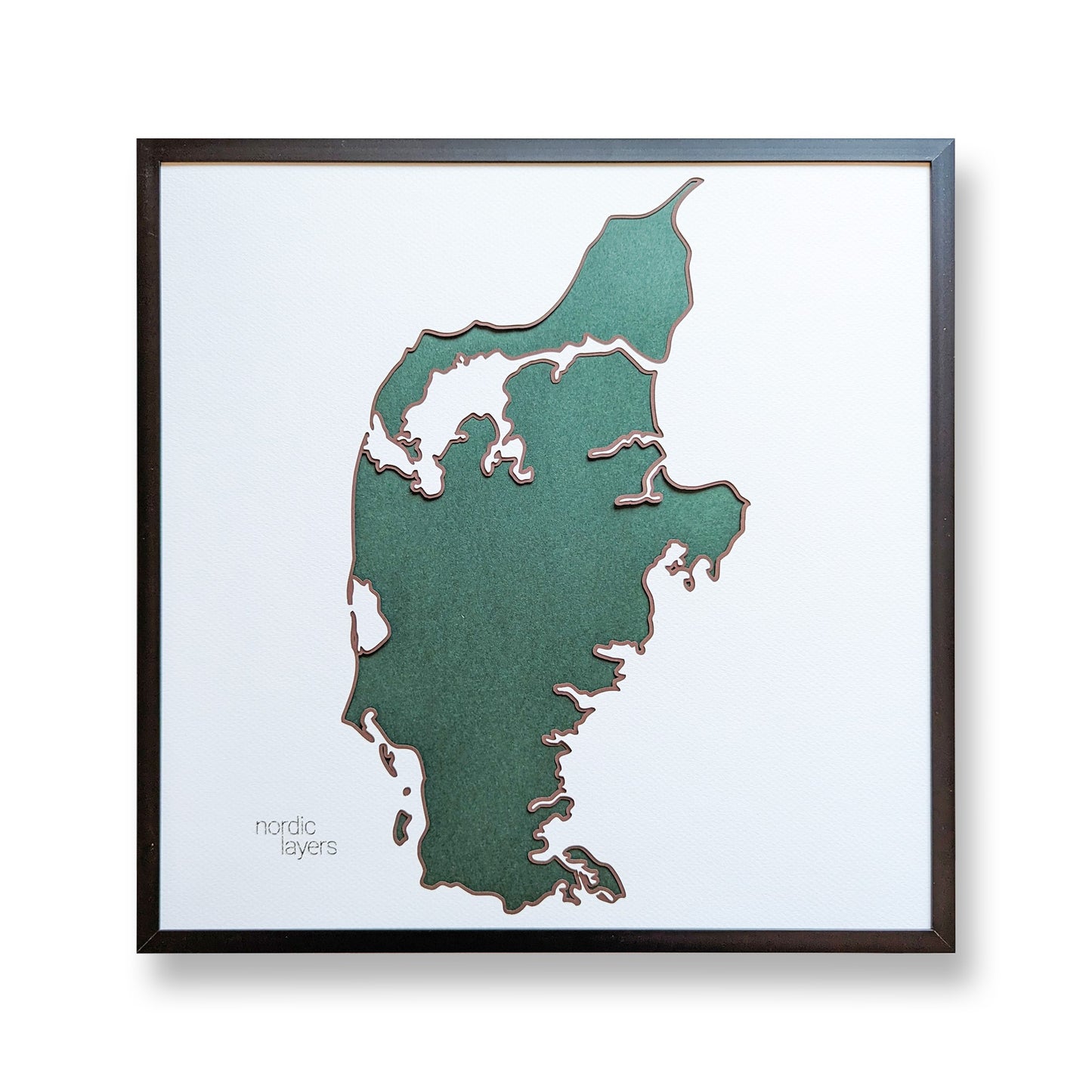 Jylland - Denmark Collection Slim (32x32 cm)