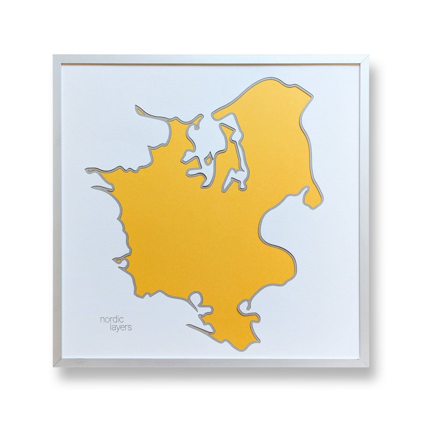 Sjælland - Denmark Collection Slim (32x32 cm)