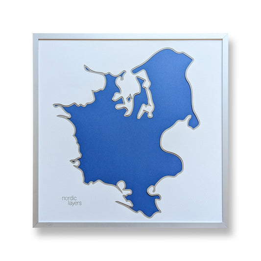 Sjælland - Denmark Collection Slim (32x32 cm)