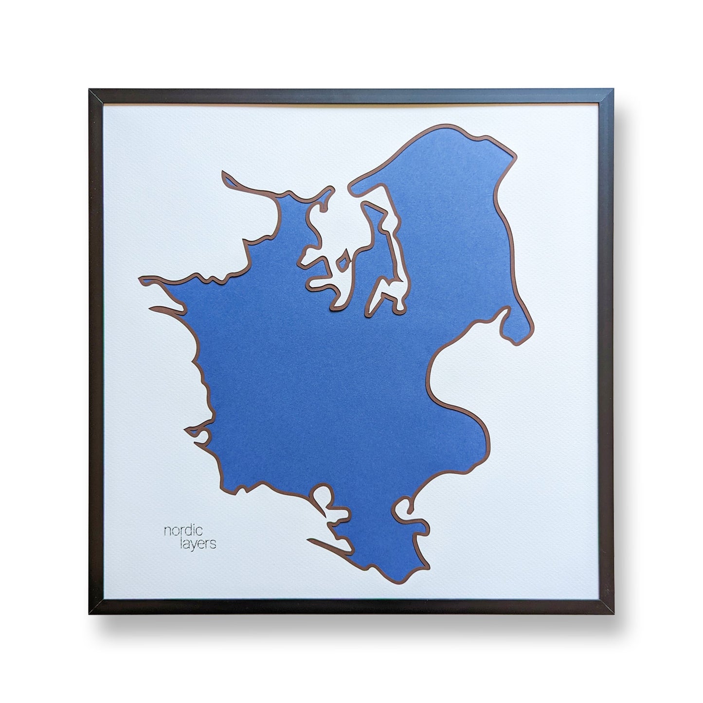 Sjælland - Denmark Collection Slim (32x32 cm)